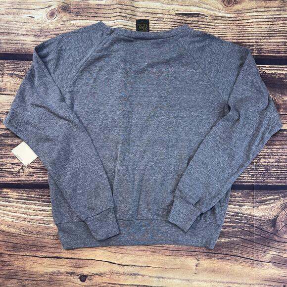 Obey Crewneck Light Sweatshirt XS Grey Gypsy Rose Peace Graphic Soft - Picture 2 of 5